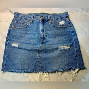 Levi's Denim Jean Mini Skirt - 29